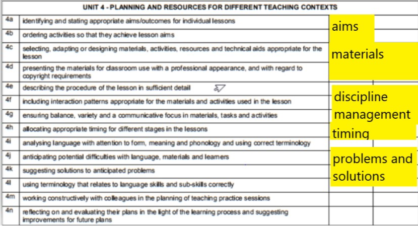 Lesson Planning