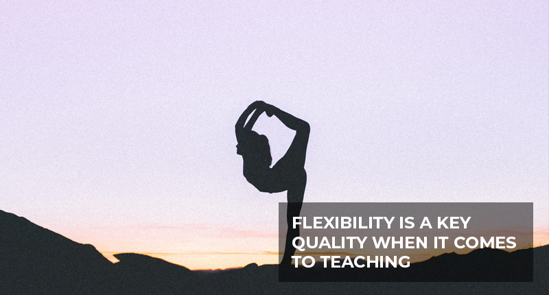 Trainees should also be flexible